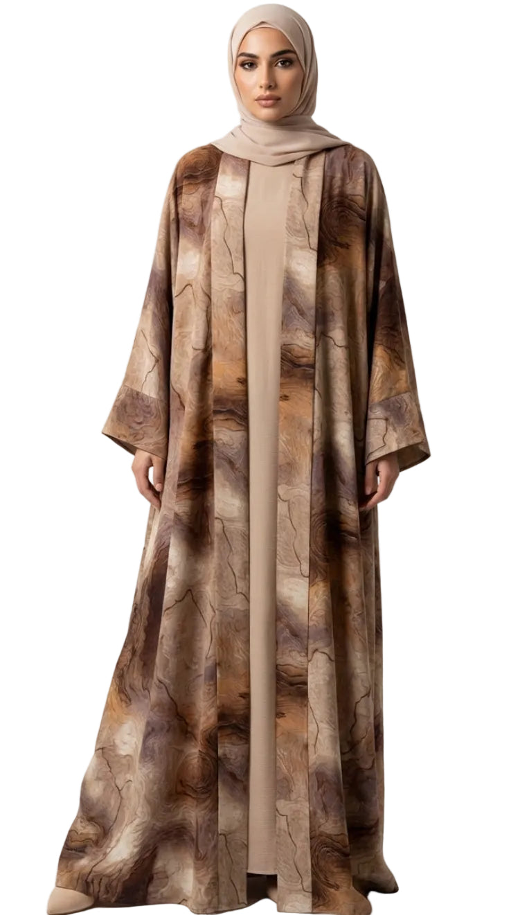 Desert Vein Abaya