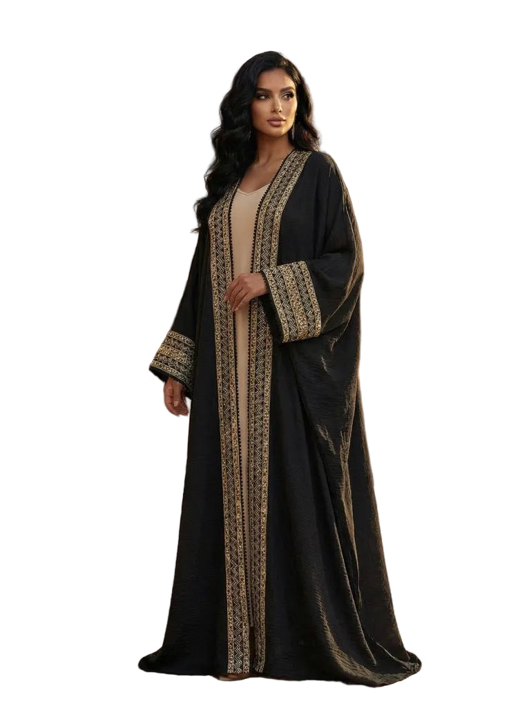 Noir Royale Bisht Set