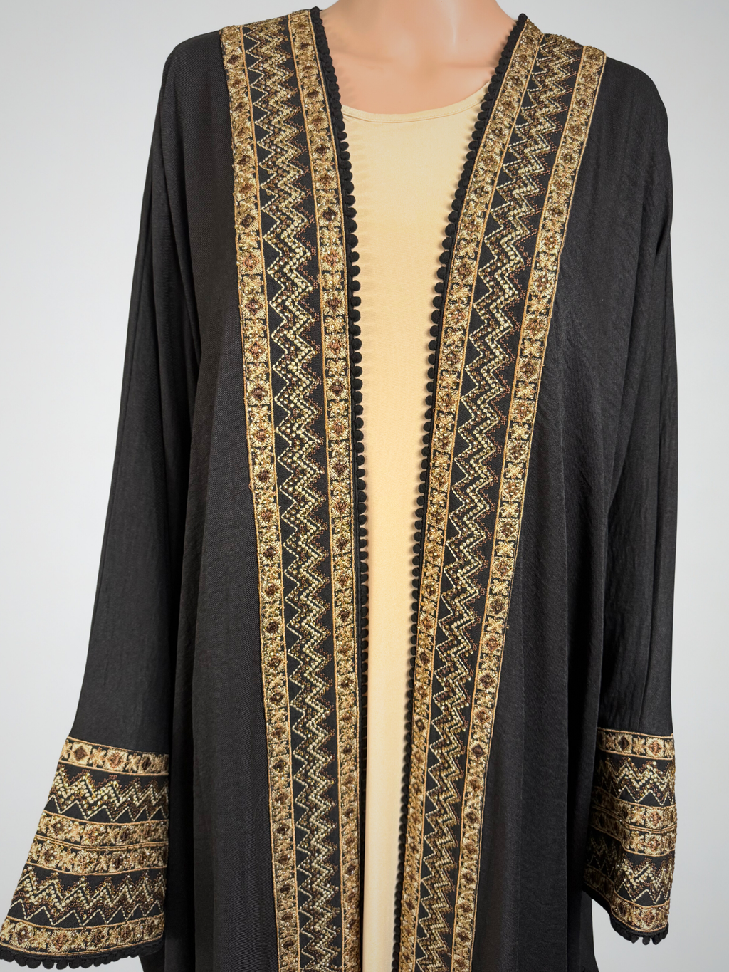 Noir Royale Bisht Set