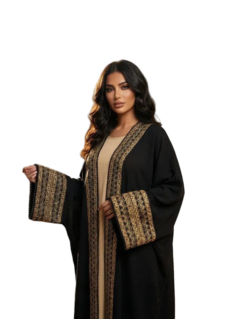 Noir Royale Bisht Set