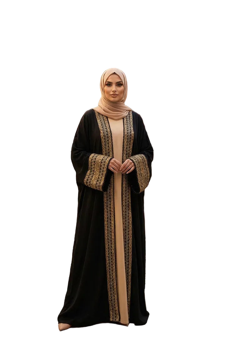 Noir Royale Bisht Set