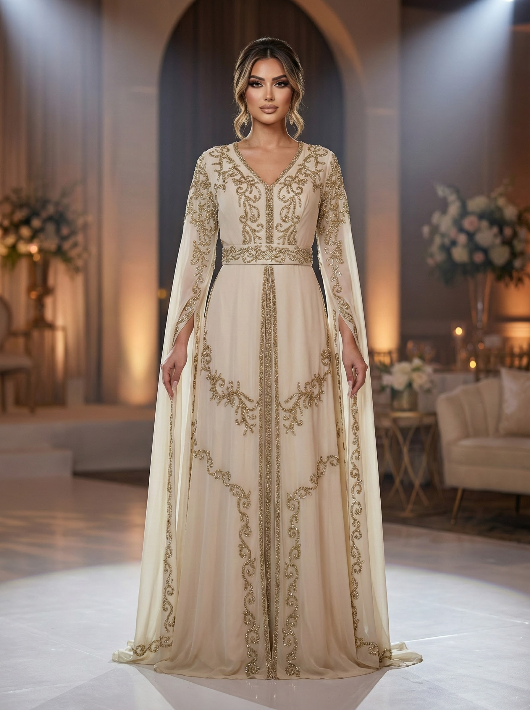 Embellished Formal Kaftan