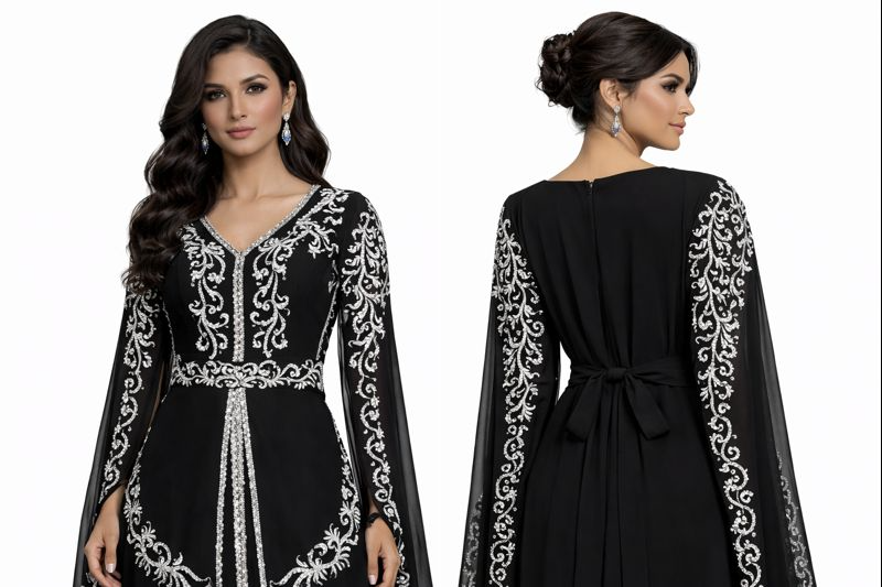 Embellished Formal Kaftan