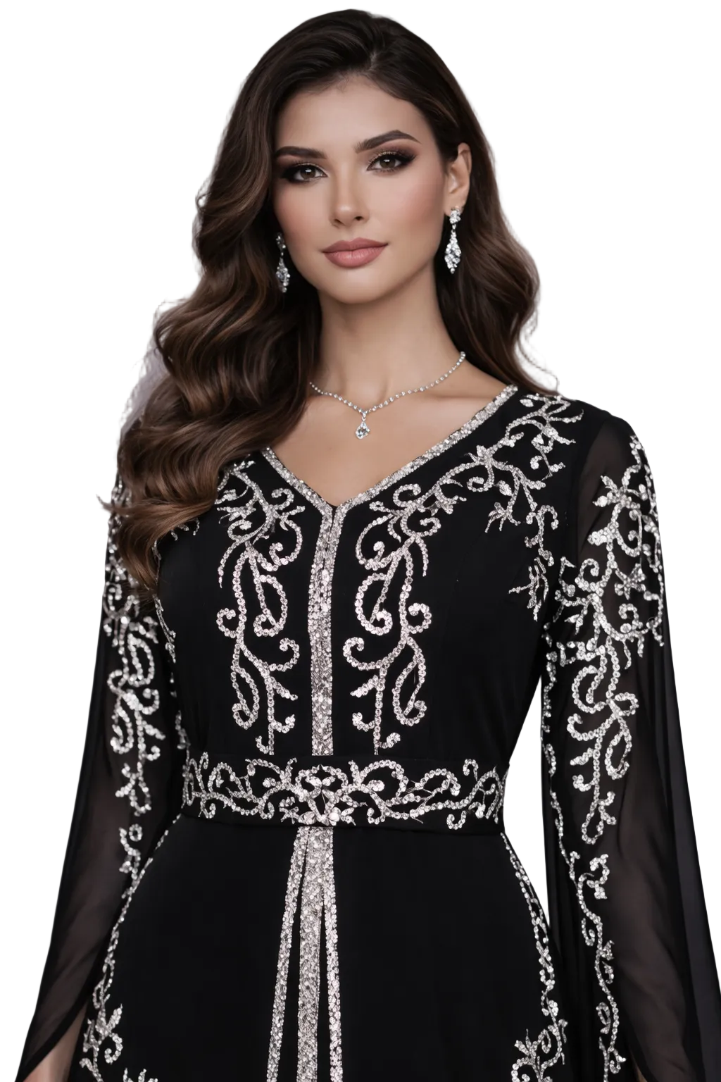 Embellished Formal Kaftan