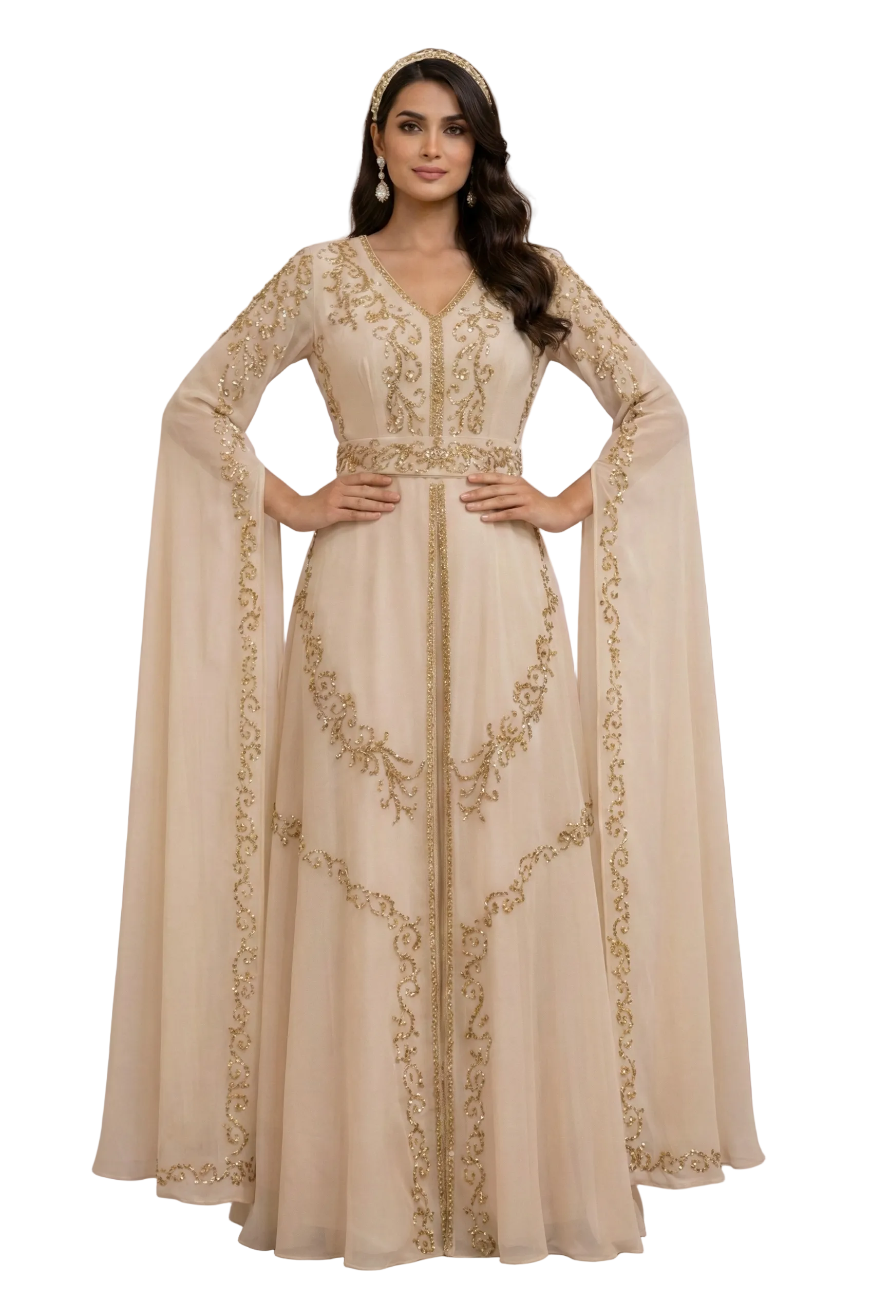 Embellished Formal Kaftan