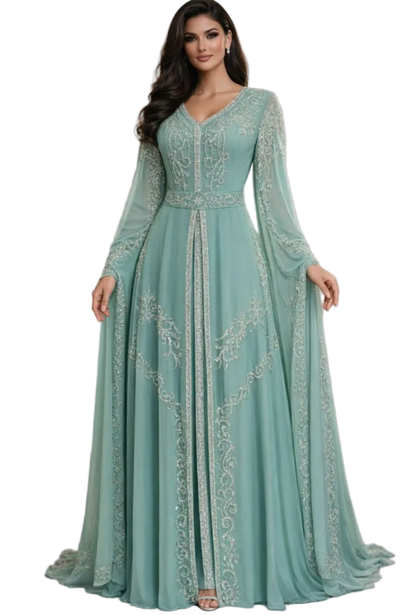 Embellished Formal Kaftan