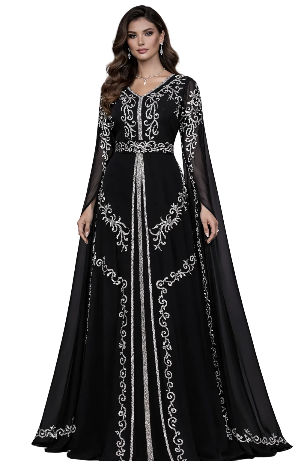 Embellished Formal Kaftan