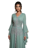 Embellished Kaftan Dress