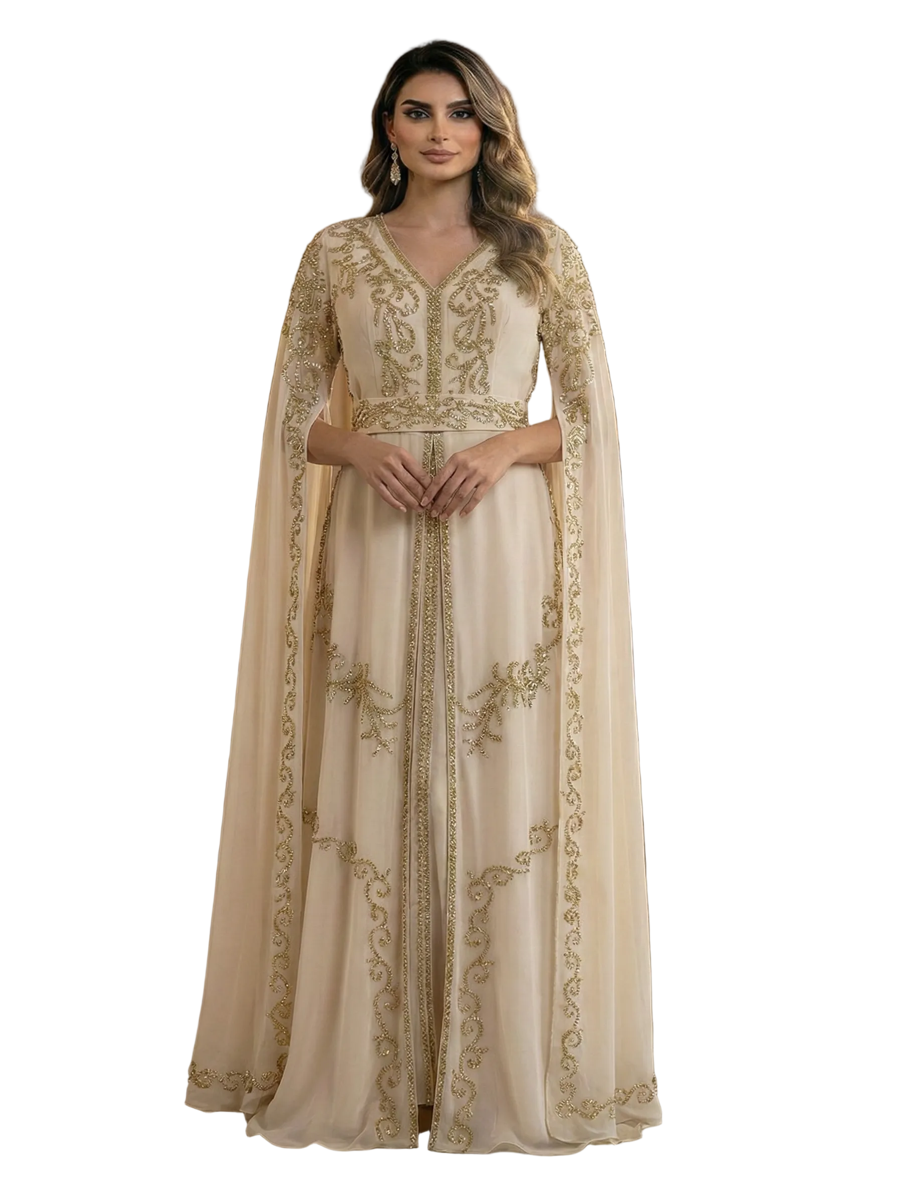 Embellished Formal Kaftan