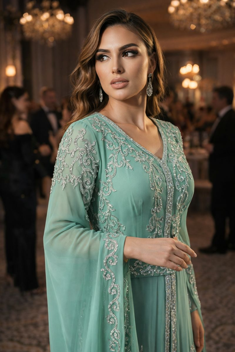Embellished Formal Kaftan